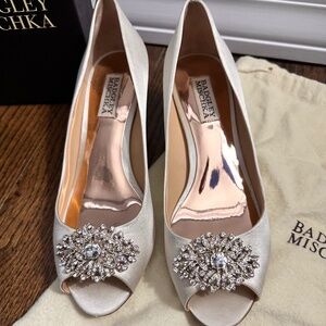 Badgley Mischka Layla Bridal Wedding Shoe